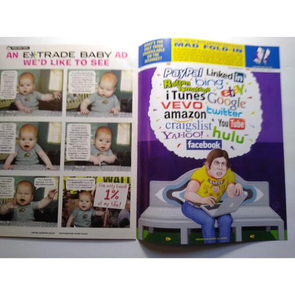 MAD Magazine June 2012 # 515 The Hunger Games Planet Tad IPhones Parody Spoof - Picture 4 of 5